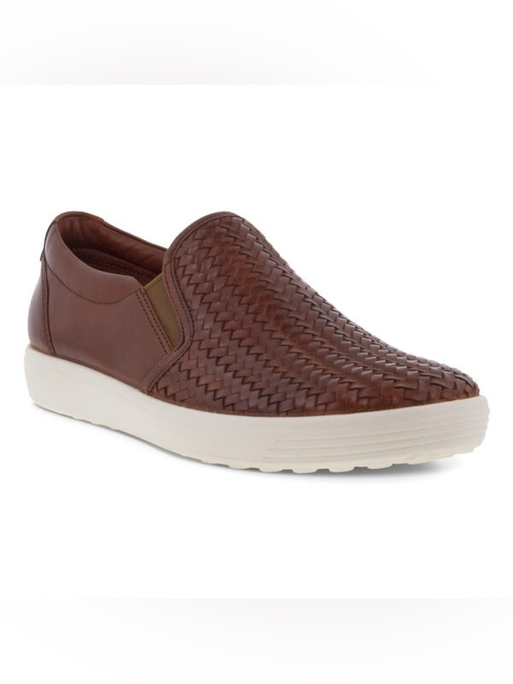 ECCO Women's Soft 7 Woven Slip-On 2.0 Sneaker 10/10.5 Extra Width - Picture 2 of 14